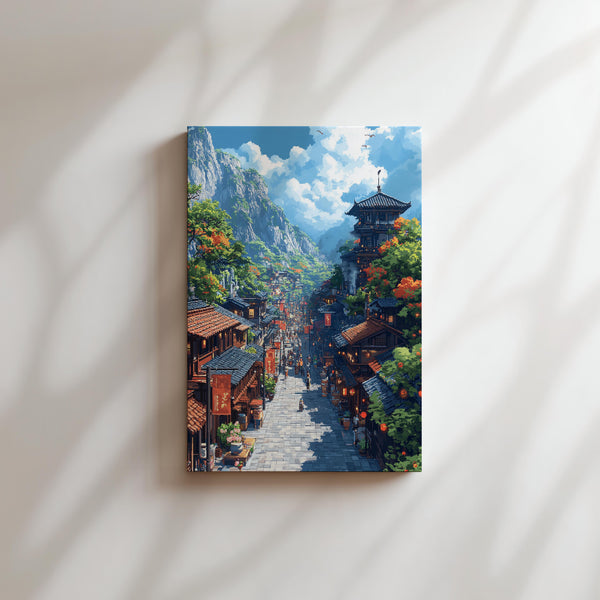 Vibrant Street Market