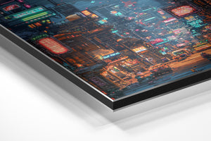 Pixel Noir Cityscape