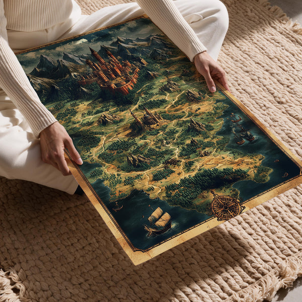 Medieval Kingdom Map