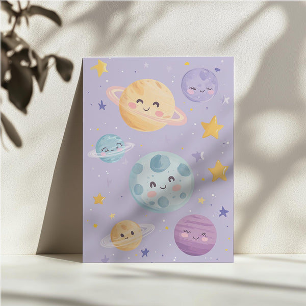 Happy Smiling Planets