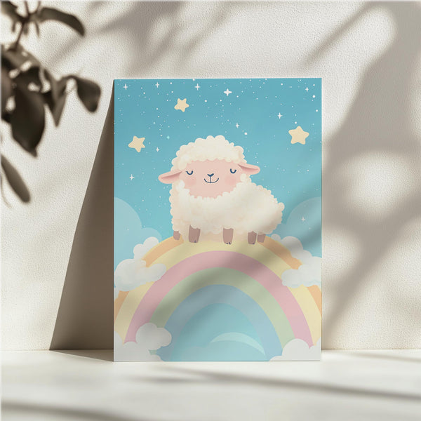 Lamb on Rainbow