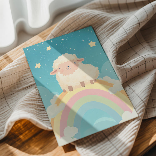 Lamb on Rainbow