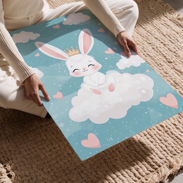 Bunny Prince in Clouds