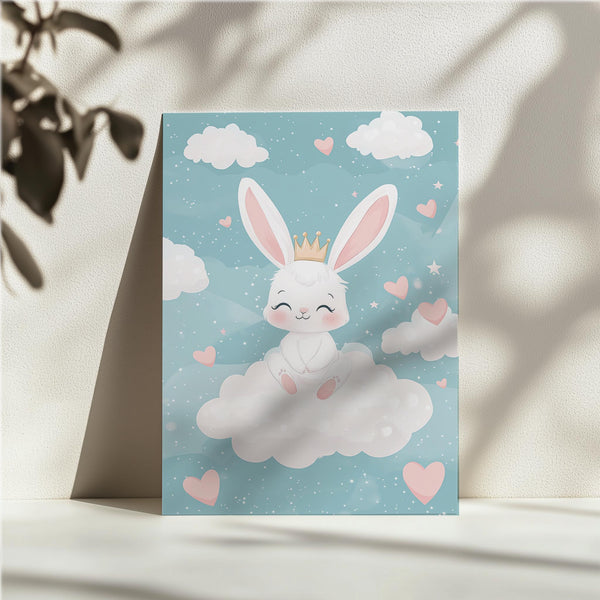 Bunny Prince in Clouds