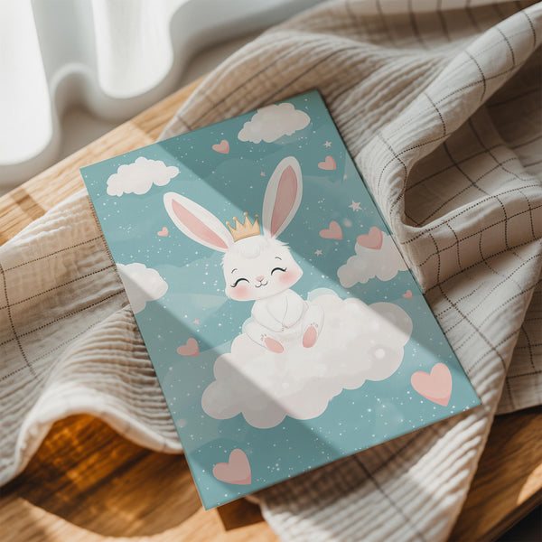 Bunny Prince in Clouds
