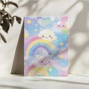 Rainbow Smiling Faces