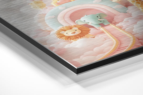 Rainbow Animal Slide