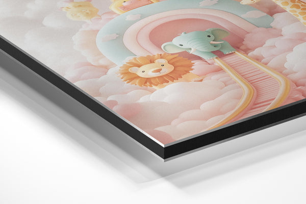 Rainbow Animal Slide