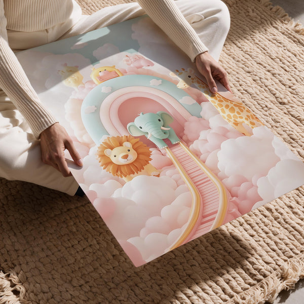 Rainbow Animal Slide