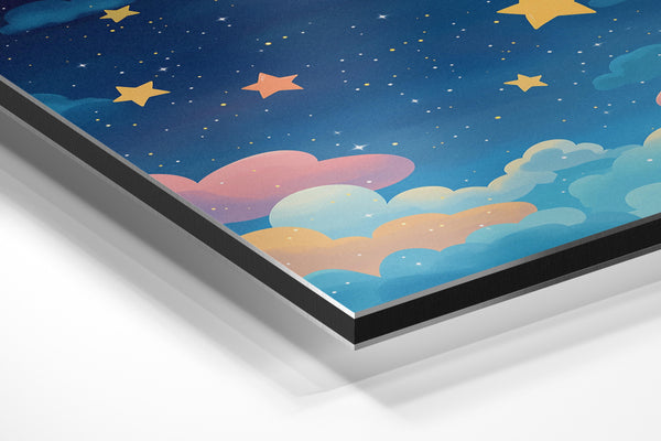 Starry Cloudy Horizon