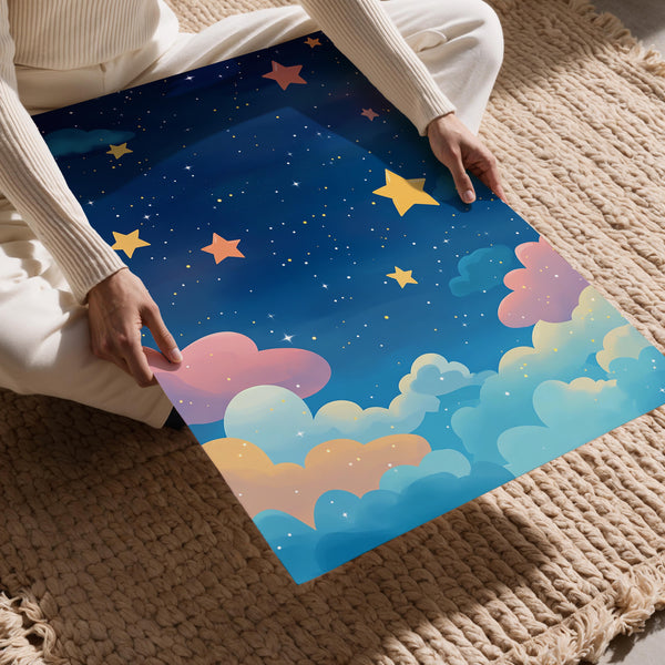 Starry Cloudy Horizon