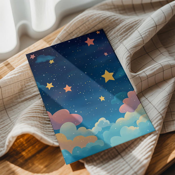 Starry Cloudy Horizon