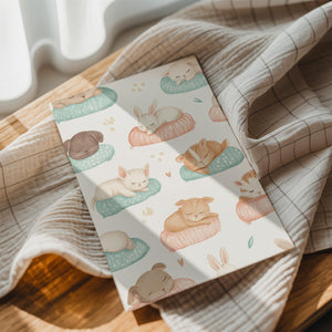 Sleepy Pets on Pillows