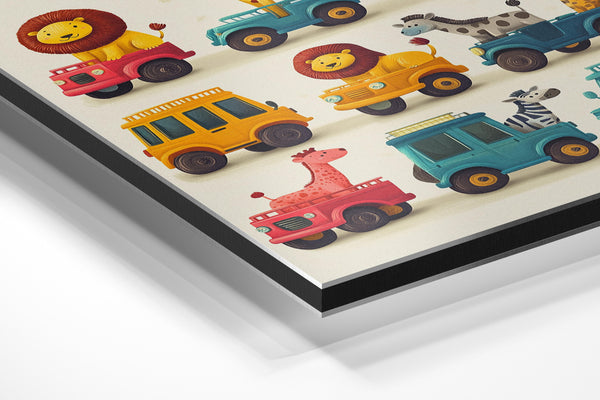 Safari Animals on Wheels