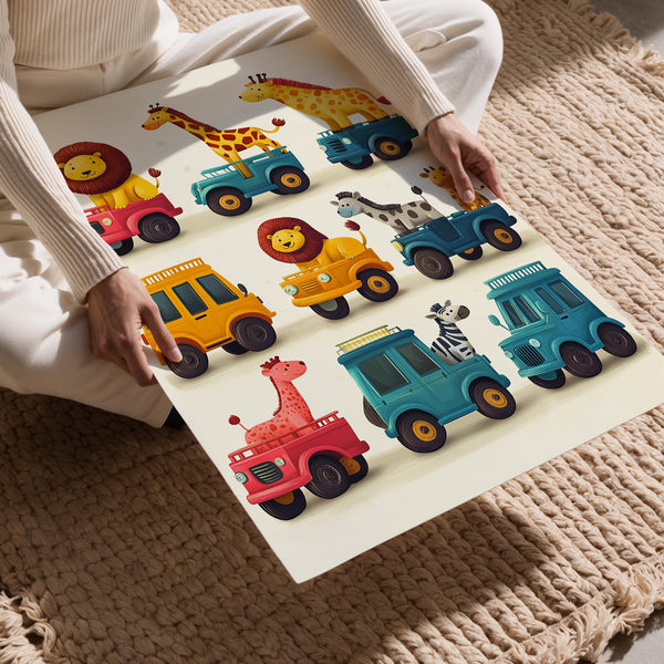 Safari Animals on Wheels