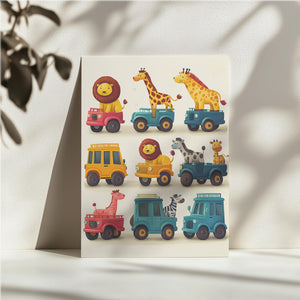 Safari Animals on Wheels