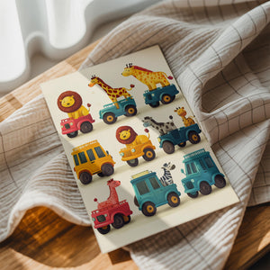 Safari Animals on Wheels