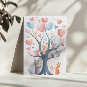 Heart Balloon Tree