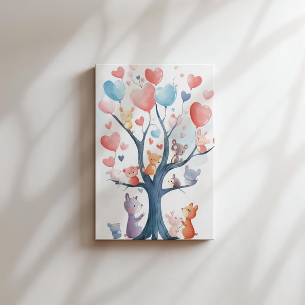 Heart Balloon Tree