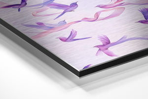 Lavender Dove Flight