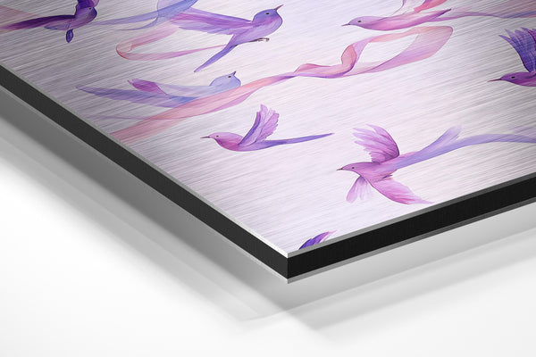 Lavender Dove Flight