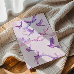 Lavender Dove Flight