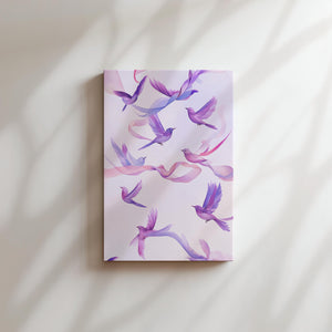 Lavender Dove Flight
