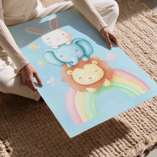 Animal Rainbow Stack