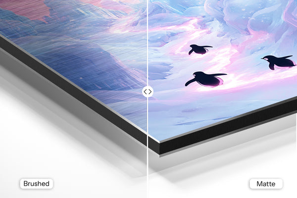 Penguins on Icy Path