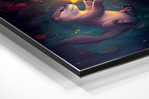 Otter Holding a Star