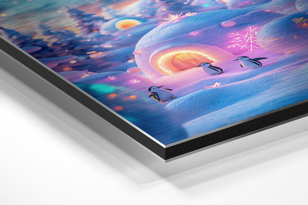 Penguin Winter Village