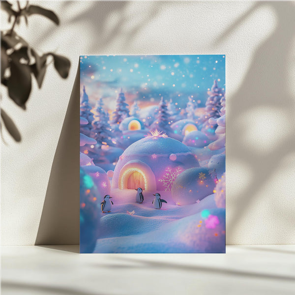 Penguin Winter Village