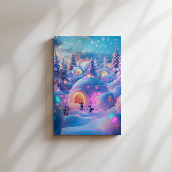 Penguin Winter Village