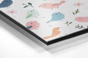 Pastel Birds Pattern