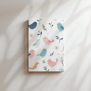Pastel Birds Pattern