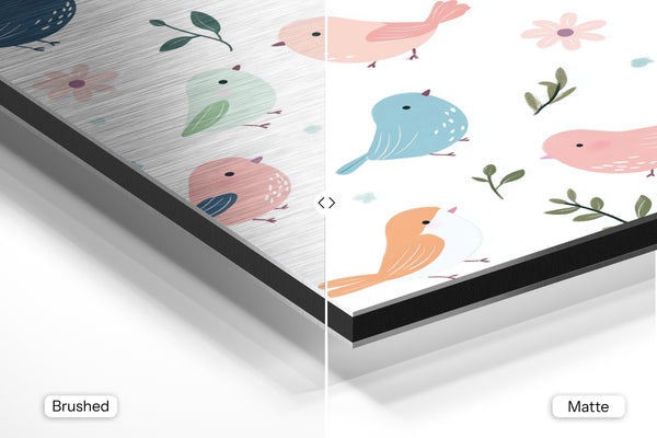 Pastel Birds Pattern
