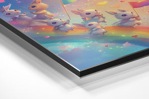 Rainbow Bunny Parade