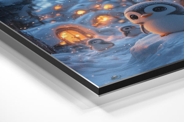 Penguin Forest Lights