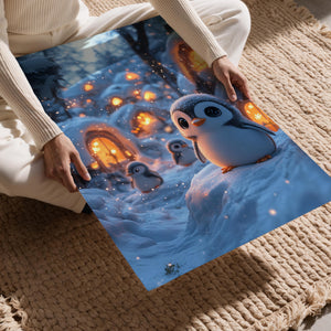 Penguin Forest Lights