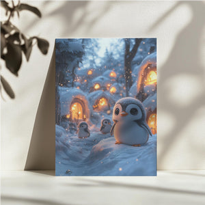 Penguin Forest Lights