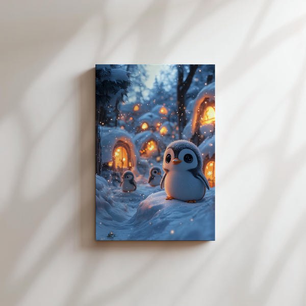 Penguin Forest Lights