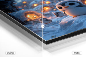 Penguin Forest Lights