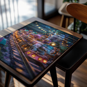 Animal Train at Night