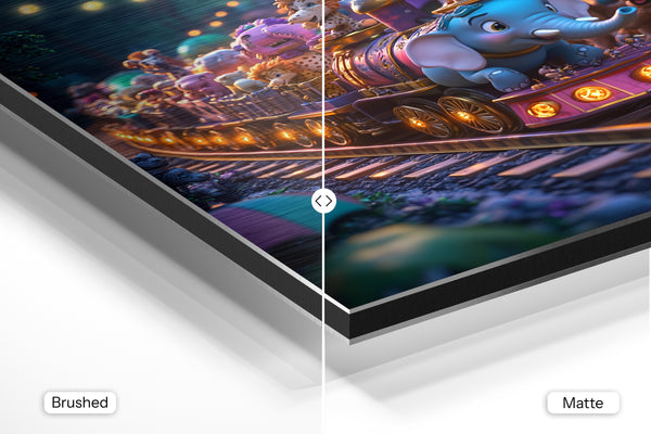 Animal Train at Night