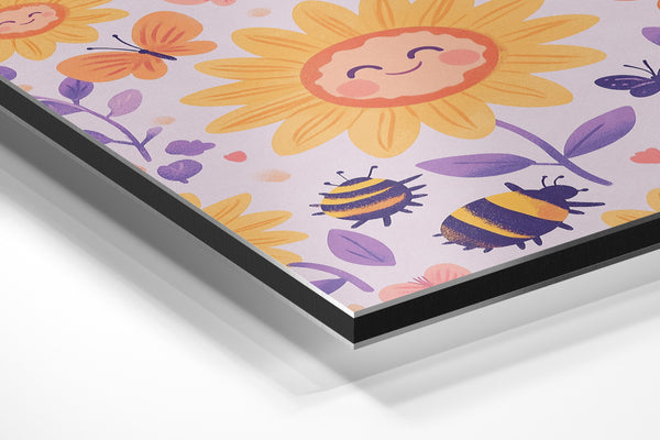 Cheerful Sunflower Bees