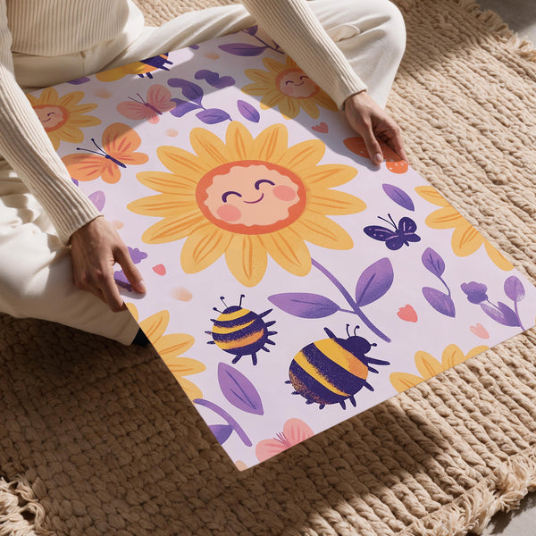 Cheerful Sunflower Bees