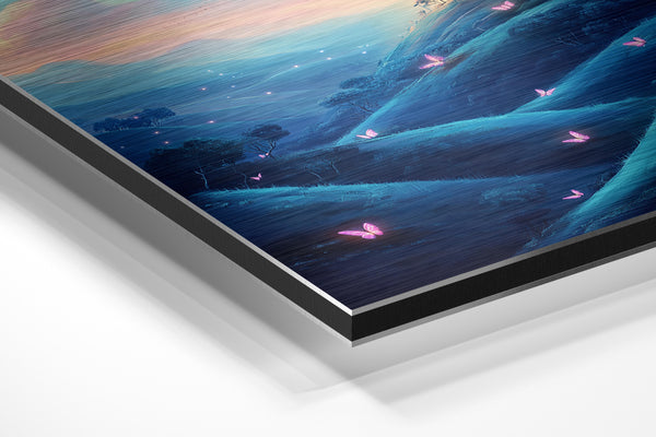 Glowing Butterfly Hills