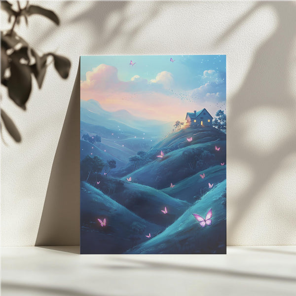 Glowing Butterfly Hills