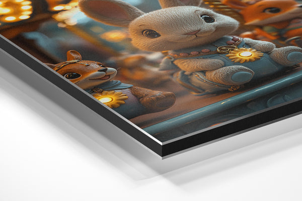 Bunny Carousel Magic