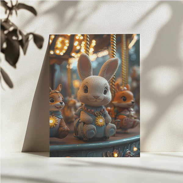 Bunny Carousel Magic